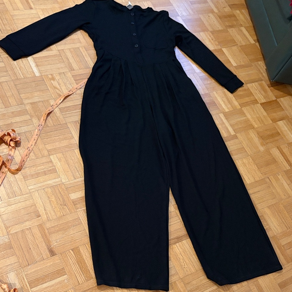 Halara Elegant Black Jumpsuit NWOT